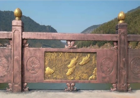 浮雕护栏